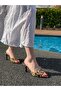 Leopard Suede (Leryon) Pointed Toe Women's Heeled Shoes - 3