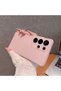 Samsun Galaxy S24 Ultra Case Super Ultra Thin Matte Surface Non-Slip Camera Protected Semi-Transparent Pink - 2