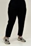 47088 Plus Size Shoulder Stone Detailed Trouser Suit - Black - 5