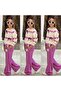Two-Strand Girls' Sets with Hearts and Ribbons - 3