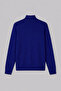 Men'S, Stand-Up Collar, Zipper, Flexible Structure, Fitted Look Sweater, Cardigan Pltk14 - 7