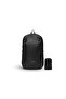 حقيبة ظهر خفيفة الوزن قابلة للطي - أسود