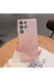 Samsun Galaxy S24 Ultra Case Super Ultra Thin Matte Surface Non-Slip Camera Protected Semi-Transparent Pink - 3
