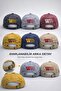 Unisex Set of 2 Vintage Hats, Vintage Washed W Embroidered Adjustable Hat, W Hat - 5
