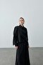 Scarf and Lyocell Skirt Set Black - 4