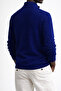 Men'S, Stand-Up Collar, Zipper, Flexible Structure, Fitted Look Sweater, Cardigan Pltk14 - 4