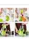 3-Headed Rotary Grater, Manual Vegetable Chopper, Practical Rotary Handle Hand Grater Length: 22 cm - 4