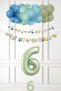 Dinosaur Concept Age Birthday Balloon Chain Retro Dinosaur Theme Birthday Balloons