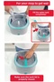 Aqua Max Special Series Transparent Clean & Dirty Water Separation Double Bucket Replacement Cleaning Set Mop Mop - 6