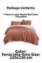 Double Bedspread 220X230 cm 4 Layers Muslin 100% Cotton Sofa Cover Tv Blanket - 2