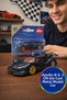 Siku Apollo Ie Collectible Car Model Metal Die-Cast Super Sports Vehicle Opening Doors Black 8.5 cm