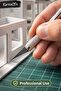 Professional Crete Cutter Set – Precision Hobby Knife with 5 Replacement Blades |   Mockup, Craftsmanship & Detail Cutting - 4