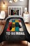 Game Break Patterned Single Baby Kids Bedding Set
