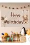 Teddy Bear Themed Custom Birthday Banner Backdrop 60X100 Vinyl Tarpaulin Banner Birthday Party Set Ornament - 3