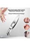 Cuticle Nipper Stainless Steel Ingrown Nail Cuticle Tweezers Curved - 3