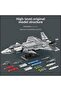 33025 Chengdu J-20 Jet Airplane Creative Building Block Set Building Blocks - 1911 Pieces - 7