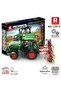 جرار تكنيك 22015 RC (جون دير 6130 آر) مع جهاز تحكم ومحرك، مجموعة مكعبات بناء إبداعية