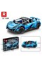 مجموعة مكعبات بناء إبداعية من تكنيك 11003-D 1/10 ماكلارين 675LT سبايدر للسيارات مع جهاز تحكم ومحرك - 8