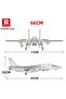 33032 F-14 Tomcat Jet Plane Creative Building Block Set Building Blocks - 1600 Pieces - 2