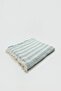 Double Striped Muslin Bedspread 200X230Cm Tphss26Cyo00002 - 2