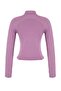 Lila Dalgız/Scuba Knitted Sports Jacket Thmaw26Sk00004 - 7
