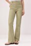 Mint Yüksek Bel Ekstra Esnek Flare İspanyol Paça Jeans TWOSS26JE00174 - 3