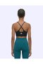 Julieta Women's Black Slim Sports Bra - 2