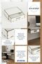 White Color Model 1 - Hidden Drawer Organizer under Desk Storage Container - 4