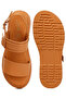 Women Chunky Sandals in Tan - 4