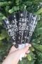 New Year's Whistles Silver Luxury Happy New Year Written Silver Glitter Long Loud Vuvuzela Pack of 6