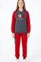 Girl's Cargo Pocket Piece Shirt with Collar and Collar Stones, 3 Thread Bottom and Top Set 12328