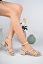 Thin Strap Women's Low Heel Sandals Ik0230