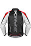 Dp Progressive Leather Leather Jacket Black Red - 2