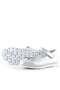 Genuine Leather Silver Velcro Ribbon Detailed Girls' Ballerinas - 7