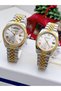 Lover's Couple Wristwatches with Steel Cord Function 3 Atm Waterproof with 2 Years Warranty - 2