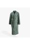 Afra Elite Series Women's Pique Bathrobe Green, Oeko Tex Certified 100% Aegean Cotton, Woven 250 Gsm - 3