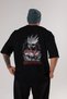 KAKASHI HATAKE NARUTO 1 Anime Back Printed Black Oversize t-shirt Men Women - 5