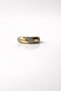 Theoring-2 Stone Stainless Steel Women's Ring |   Gold Minimal Ring | It Doesn'T Get Dark | Does Not Cause Allergies | Stylish - 4