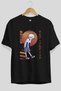 Killua Zoldyck 5 2 Anime Front Printed Black Oversized t-shirt Men Women - 2