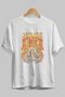 Naruto Itachi Uchiha Anime Front Printed White Oversized t-shirt for Men and Women - 2