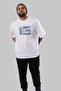 Toronto Front Printed White Oversize T-shirt Unisex Men's Women's Crew Neck - 6