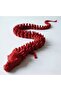 Moving Crystal Dragon - Educational Stress Relief Toy - Sensory Development and Focus Toy -Red