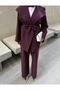 Sena Belted Blazer Suit Yrn-2307 - 2