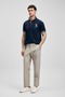 111040231 Fun Smart Men's Polo Shirt Men's T-Shirt Dark Blue - 3