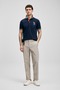111040231 Fun Smart Men's Polo Shirt Men's T-Shirt Dark Blue - 4