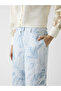 Linen-blend printed pants - 3