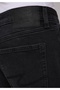 Slim Fit Men's Black Denim Jean Trousers - 5