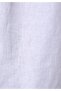 Relax Fit Shirt Neck Plain Men's White Long Sleeve Shirt - 5