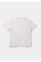 Comfort Fit Round Neck Plain Men's White Short Sleeve T-Shirt - 5