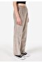 Regular Fit High Waist Wide Leg Women's Dark Blue Trousers - 4